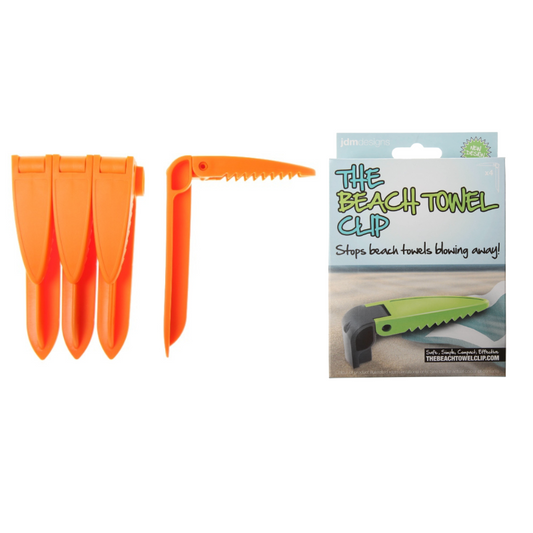 The Beach Towel Clip (ORANGE)